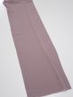 Photo2: 2V06z60  Japanese Kimono Crepe Silk  FABRIC Plain Ash rose 55.9x9.8 (2)