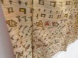 Photo3: 3927T01z680 Vintage Japanese Kimono Silk MEISEN KOMON  Light brown (3)