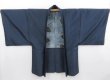 Photo3: 3927T02z480 Vintage Japanese Kimono Silk Men's OSHIMA HAORI Hand drum (3)