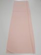 Photo5: 2P03z50  Japanese Kimono Silk  FABRIC  Pink 44.9x13.8 (5)