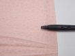 Photo6: 2P05z40  Japanese Kimono Silk  FABRIC  Pink 49.6x9.4 (6)