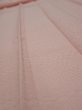 Photo4: 2P07z90  Japanese Kimono Silk  FABRIC  Pink 81.9x13.8 (4)