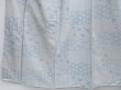 Photo4: 4001T01z850 Vintage Japanese Kimono Silk TSUMUGI Leaves Off-white (4)