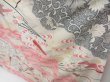 Photo4: 4001T08z1150  Japanese Kimono Silk FURISODE Folding fan Pink (4)