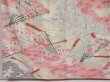 Photo6: 4001T08z1150  Japanese Kimono Silk FURISODE Folding fan Pink (6)