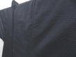 Photo5: 4011T13z450 Vintage Japanese Kimono Silk Men's OSHIMA HAORI  Dark gray (5)