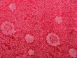 Photo3: 4015T07z500 Vintage Japanese Kimono Silk SHIBORI HAORI Flowers Red-Pink (3)