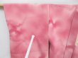 Photo8: 4015T08z560 Vintage Japanese Kimono Silk HAORI  Pink (8)