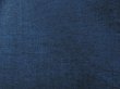 Photo6: 4019T11z990 Vintage Japanese Kimono Silk Men's  Plain Navy (6)