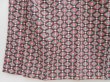 Photo4: 4025T12z840 Vintage Japanese Kimono Silk KOMON Flowers Coral pink (4)