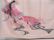 Photo6: 4107T04z1030  Japanese Kimono Silk TSUKESAGE Princess Pink (6)