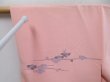 Photo8: 4114T01z580 Vintage Japanese Kimono Silk HAORI Plum blossom Pink (8)