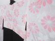 Photo7: 4114T10z650 Vintage Japanese Kimono Silk HAORI Branch Black (7)