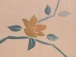 Photo4: 4117T03z560 Vintage Japanese Kimono Silk HAORI Flower Light peach (4)