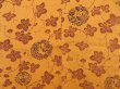 Photo3: 4117T11z600 Vintage Japanese Kimono Silk HAORI Peacock Yellow ochre (3)