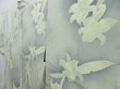 Photo2: 4118T14z540 Vintage Japanese Kimono Silk HAORI Lily Light green (2)