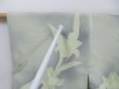 Photo6: 4118T14z540 Vintage Japanese Kimono Silk HAORI Lily Light green (6)