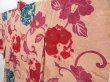 Photo4: 4120T08z630 Vintage Japanese Kimono Silk HAORI Plum blossom Peach (4)