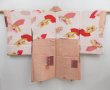 Photo8: 4120T10z530 Vintage Japanese Kimono Silk HAORI  Peach (8)