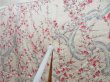 Photo5: 4120T12z930 Vintage Japanese Kimono Silk KOMON Plum tree Off-white (5)