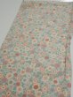 Photo4: 2i02z60  Japanese Kimono Silk  FABRIC Chrysanthemum Off-white 40.6x14.8 (4)