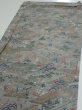 Photo3: 2Q01z60  Japanese Kimono Silk  FABRIC Heian noble Gray 39.4x15.0 (3)