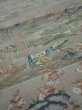 Photo4: 2Q01z60  Japanese Kimono Silk  FABRIC Heian noble Gray 39.4x15.0 (4)