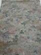 Photo1: 2Q02z50  Japanese Kimono Silk  FABRIC Heian noble Gray 39.0x15.0 (1)