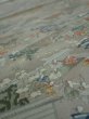 Photo4: 2Q02z50  Japanese Kimono Silk  FABRIC Heian noble Gray 39.0x15.0 (4)