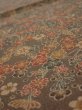 Photo4: 2Q02z70  Japanese Kimono Crepe Silk  FABRIC Plum tree Brown 42.5x14.0 (4)