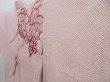 Photo2: 4124T03z580 Vintage Japanese Kimono Silk SHIBORI HAORI Grape Off-white (2)