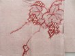 Photo3: 4124T03z580 Vintage Japanese Kimono Silk SHIBORI HAORI Grape Off-white (3)