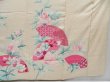 Photo7: 4128T01z860 Vintage Japanese Kimono Silk FURISODE Jigami Off-white (7)