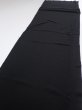 Photo4: 4F03z70 Vintage Japanese Kimono Silk  FABRIC Crane Black 52.8x13.4 (4)