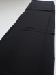 Photo4: 4G03z110  Japanese Kimono Silk  FABRIC Crane Black 67.7x14.6 (4)