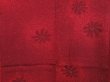 Photo3: 4207T07z640 Vintage Japanese Kimono Silk HAORI Flower Dark red (3)