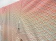 Photo2: 4207T08z1050  Japanese Kimono Silk TSUKESAGE Seigaiha Sand beige (2)