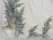 Photo6: 4207T12z970  Japanese Kimono Silk TSUKESAGE Scenery Celadon (6)