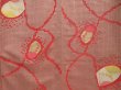 Photo5: 4211T06z700 Vintage Japanese Kimono Silk KOMON Plum blossom Light gray (5)