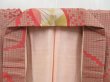 Photo7: 4211T06z700 Vintage Japanese Kimono Silk KOMON Plum blossom Light gray (7)