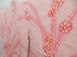 Photo2: 4214T03z490  Japanese Kimono Silk SHIBORI HAORI Flower Pink (2)