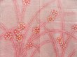 Photo3: 4214T03z490  Japanese Kimono Silk SHIBORI HAORI Flower Pink (3)