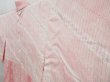 Photo7: 4214T03z490  Japanese Kimono Silk SHIBORI HAORI Flower Pink (7)