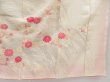 Photo7: 4214T09z740 Vintage Japanese Kimono Silk TSUKESAGE Chrysanthemum Off-white (7)