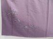 Photo6: 4214T12z750 Vintage Japanese Kimono Silk TSUKESAGE Wave Light purple (6)