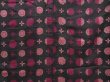 Photo4: 4215T02z590 Vintage Japanese Kimono Silk KOMON  Black (4)