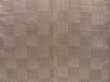 Photo5: 4217T12z860  Japanese Kimono Silk KOMON Ichimatsu Brown-Gray (5)