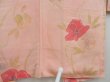 Photo5: 4220T03z440 Vintage Japanese Kimono Silk HAORI Flower Pink (5)