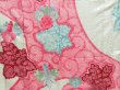 Photo8: 4224T07z1080 Vintage Japanese Kimono Silk FURISODE Paulownia Light blue (8)