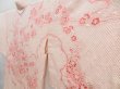 Photo2: 4225T08z500  Japanese Kimono Silk SHIBORI HAORI Chrysanthemum Pink (2)